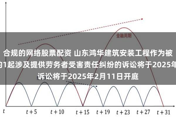 合规的网络股票配资 山东鸿华建筑安装工程作为被告/被上诉人的1起涉及提供劳务者受害责任纠纷的诉讼将于2025年2月11日开庭