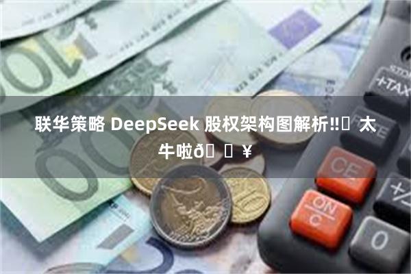 联华策略 DeepSeek 股权架构图解析‼️太牛啦🔥